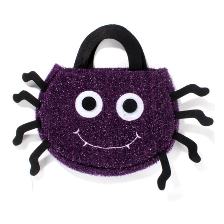 Bolso De Araña Morada - Complementos De Halloween