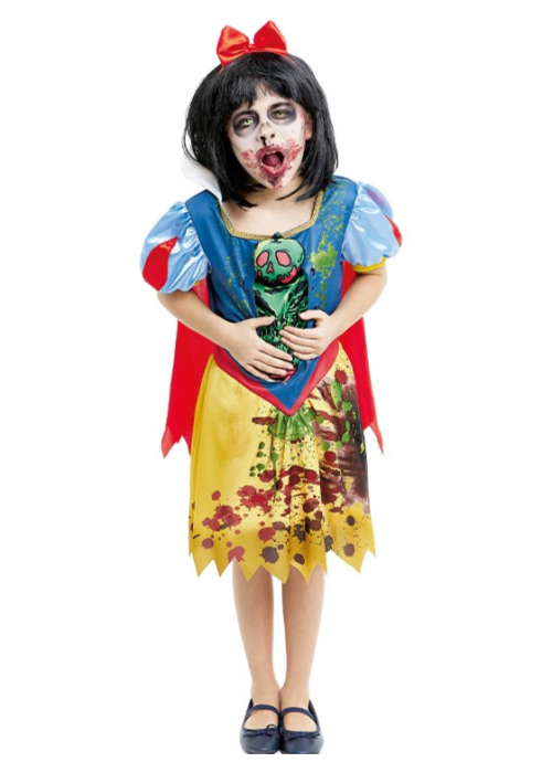 Mozorro Zombie Printzesa seme-alabak