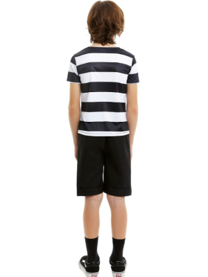 Disfraz de Hijo Familia Addams Calavera Infantil - Disfraces de Halloween