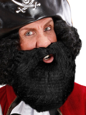 Barba Nagra con Bigote tupida - Barbas y Bigotes Olentzero