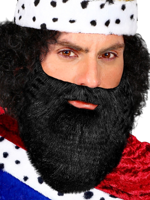 Barba Nagra con Bigote tupida - Barbas y Bigotes Olentzero