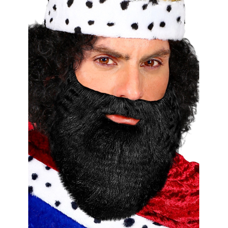 Barba Nagra con Bigote tupida - Barbas y Bigotes Olentzero