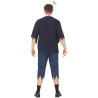 Disfraz de Zombie Estudiante Azul Hombre