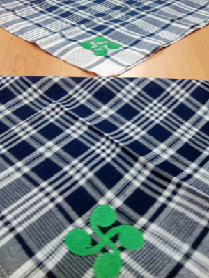 Comprar el Mocador d'Herbes Brodat Lauburu per només 5.00€ – vestit de Botiga en línia