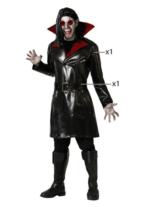 Disfraz de Vampiro Gotico para Hombre - Disfraces Halloween Vampiros