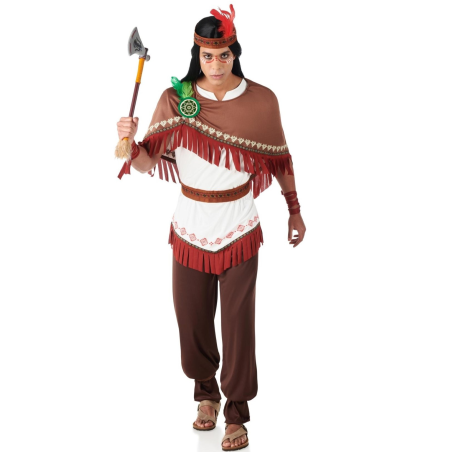 Disfraz de Indio Nube Blanca Adulto - Disfraces Indios