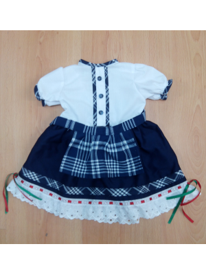 Vestido Arrantzale Cuadros - TRAJES REGIONALES