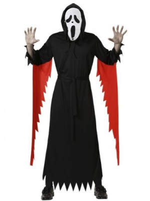 Disfraz de Asesino Scream Rojo