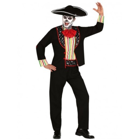 Disfraz de Catrino para Hombre - Disfraces Halloween Esqueletos