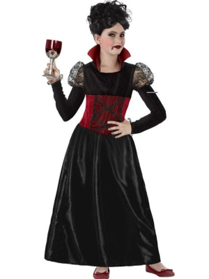 Disfraz de Vampiresa Gotica Infantil