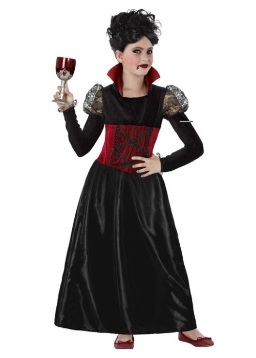 Disfraz de Vampiresa Gotica Infantil