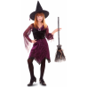 Disfraz de Bruja Morada Infantil