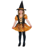 Disfraz de Bruja Calabazas Infantil