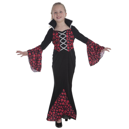 Disfraz de Vampiresa Clasica para Niña - Disfraces Halloween Vampiros