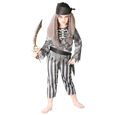 Disfraz de Pirata Fantasma Infantil