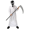 Disfraz de Esqueleto Tunica Blanca Infantil - Disfraces Calaveras y Catrinos