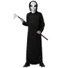 Disfraz de Esqueleto Tunica Negra Infantil - Disfraces Calaveras y Catrinos
