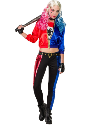 Disfraz de Chica Joker Baby largo mujer
