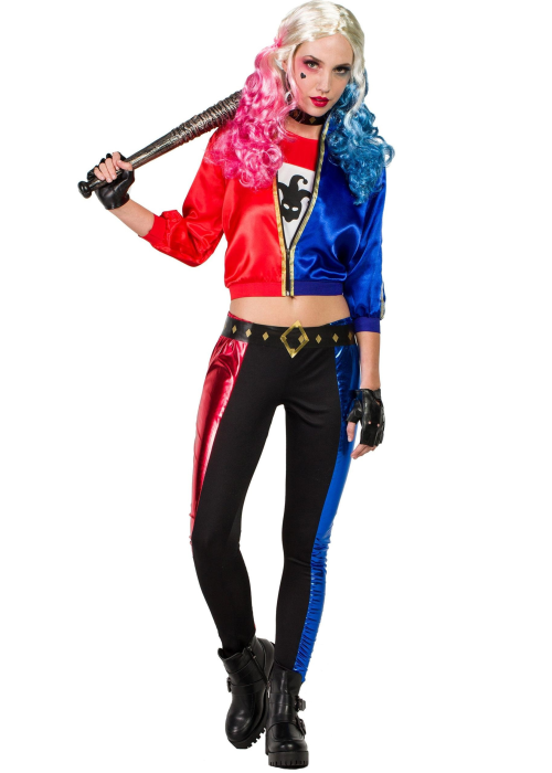 Disfraz de Chica Joker Baby largo mujer
