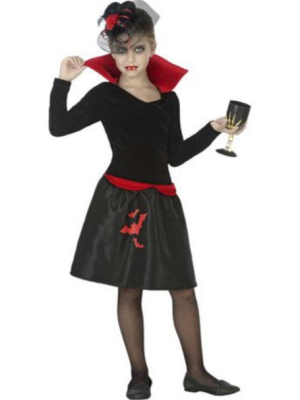 Costume Vamp Bordeaux Child