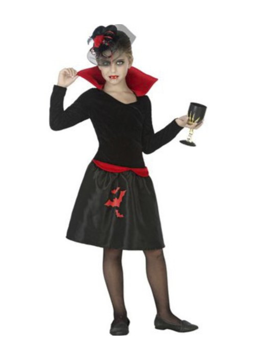 Disfraz de Vampiresa Murcielagos Infantil