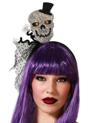 Diadema Calavera Brilli