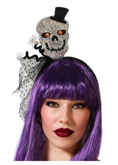 Diadema Calavera Brilli