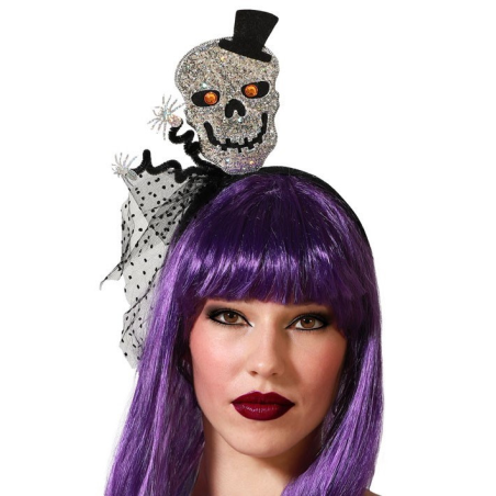 Diadema Calavera Brilli