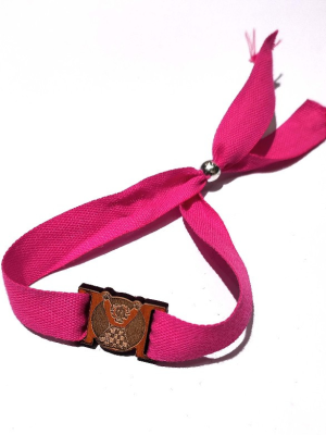 Pulsera Marijaia Madera Rosa - Euskal Jantziak