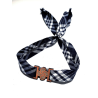 Pulsera Lauburu Madera Cuadros - Euskal Jantziak