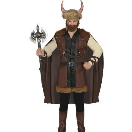 Disfraz De Vikingo Similpiel Hombre - Disfraces De Barbaros y Vikingos