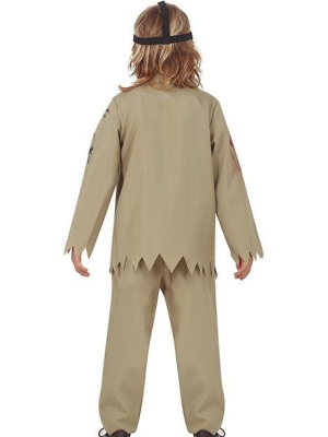 Disfraz de Jason Killer Marron Infantil
