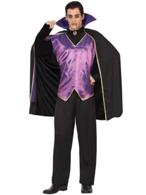 Disfraz de Vampiro Morado