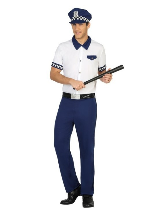 Mozorro Polizia Blue