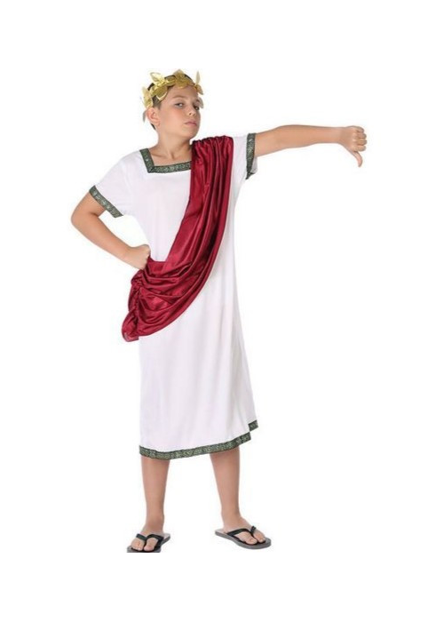 Disfraz de Romano Cesar Infantil