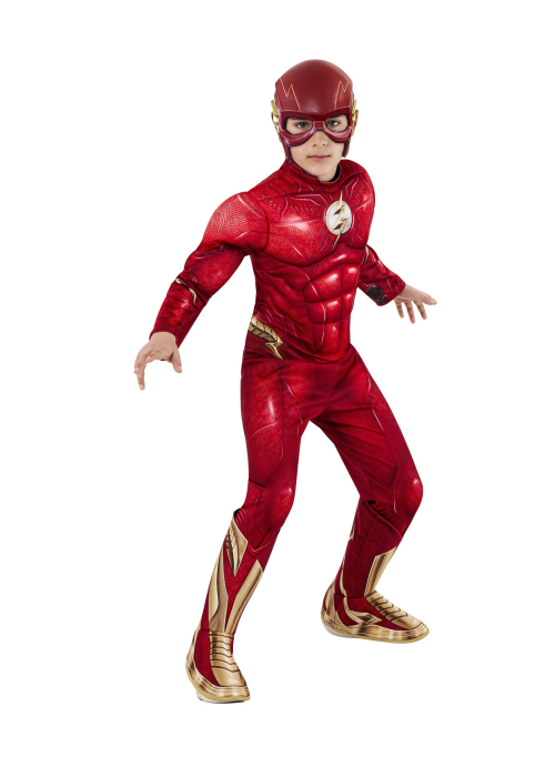 Disfraz de Flash Black Musculoso Infantil