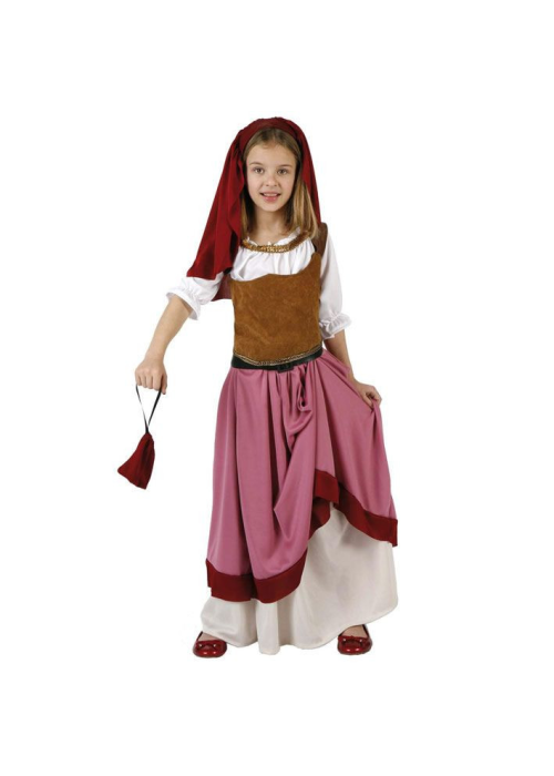 Disfraz de Mesonera Rosa Infantil