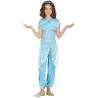 Disfraz de Princesa Arabe Azul Infantil