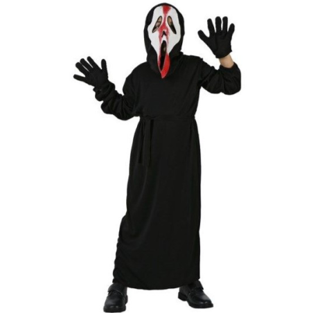 Disfraz de Asesino Scream Sangre Infantil