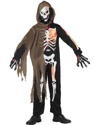 Vestit Esquelet Zombie nen