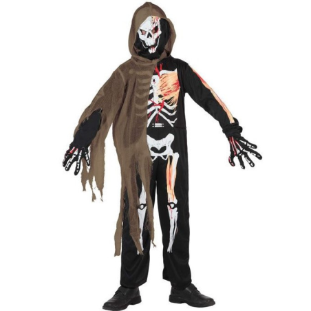 Disfraz De Esqueleto Zombie Infantil - Disfraces Calaveras y Catrinos
