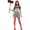 Disfraz De Payasa Asesina IT Mujer - Disfraces de Halloween Pennywise