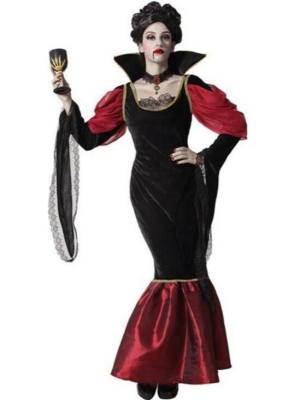 Disfraz de Vampiresa Condesa Roja
