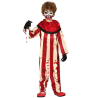 Disfraz de Payaso Asesino Rayas Infantil