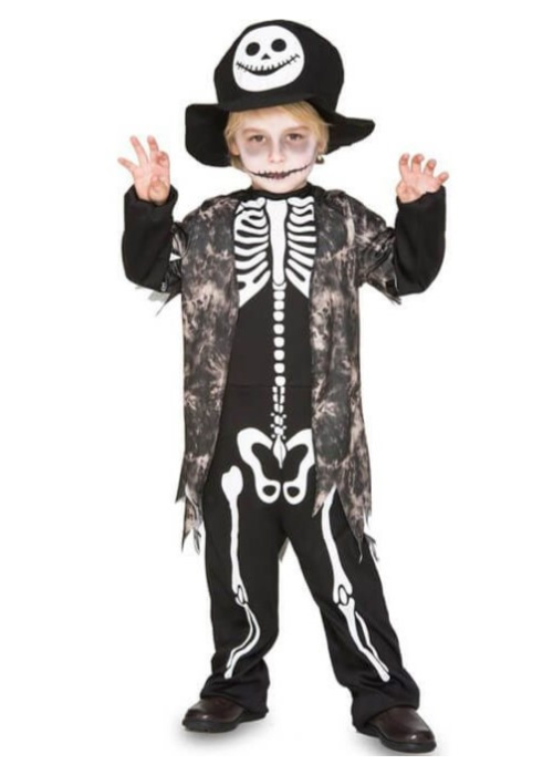 Vestit Esquelet Zombie nen
