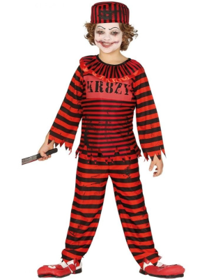 Disfraz de Payaso Asesino Psico Infantil
