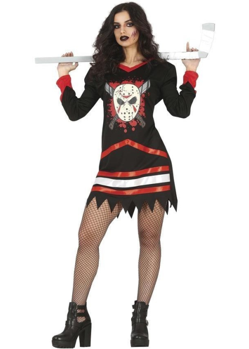 Disfraz de Jason Vestido Mujer