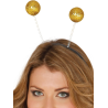 Diadema Escarcha Oro - Sombreros