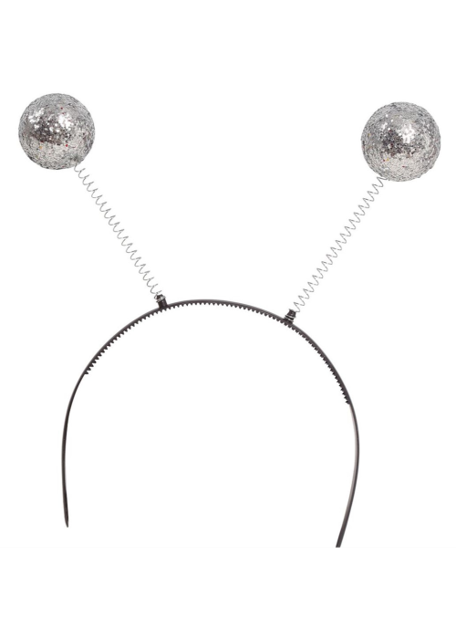 Diadema Escarcha Plata - Sombreros