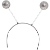 Diadema Escarcha Plata - Sombreros